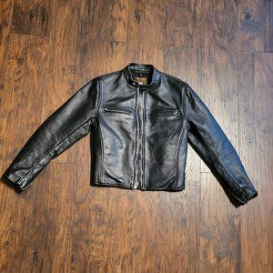 Vanson Leather Moto Racer Revolver Jacket